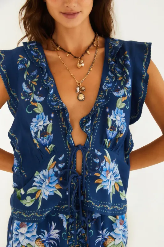 Farm Rio Blusa Floral Ana