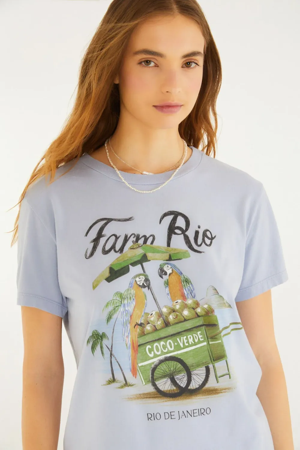 Farm Rio Franela Coconut Cart Fit