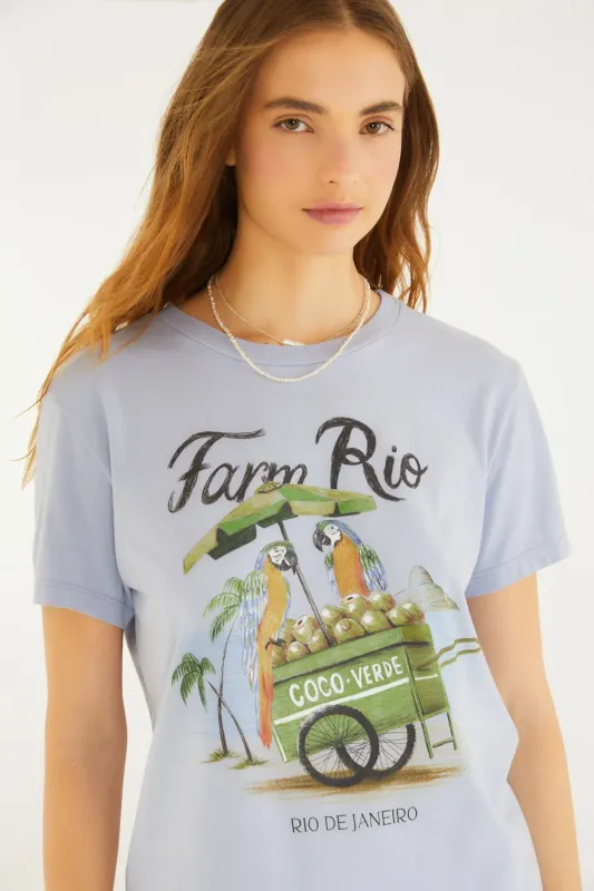 Farm Rio Franela Coconut Cart Fit