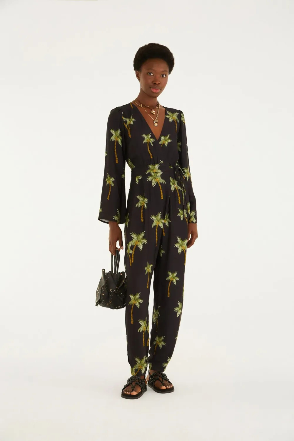 Farm Rio Jumpsuit Coqueiritos
