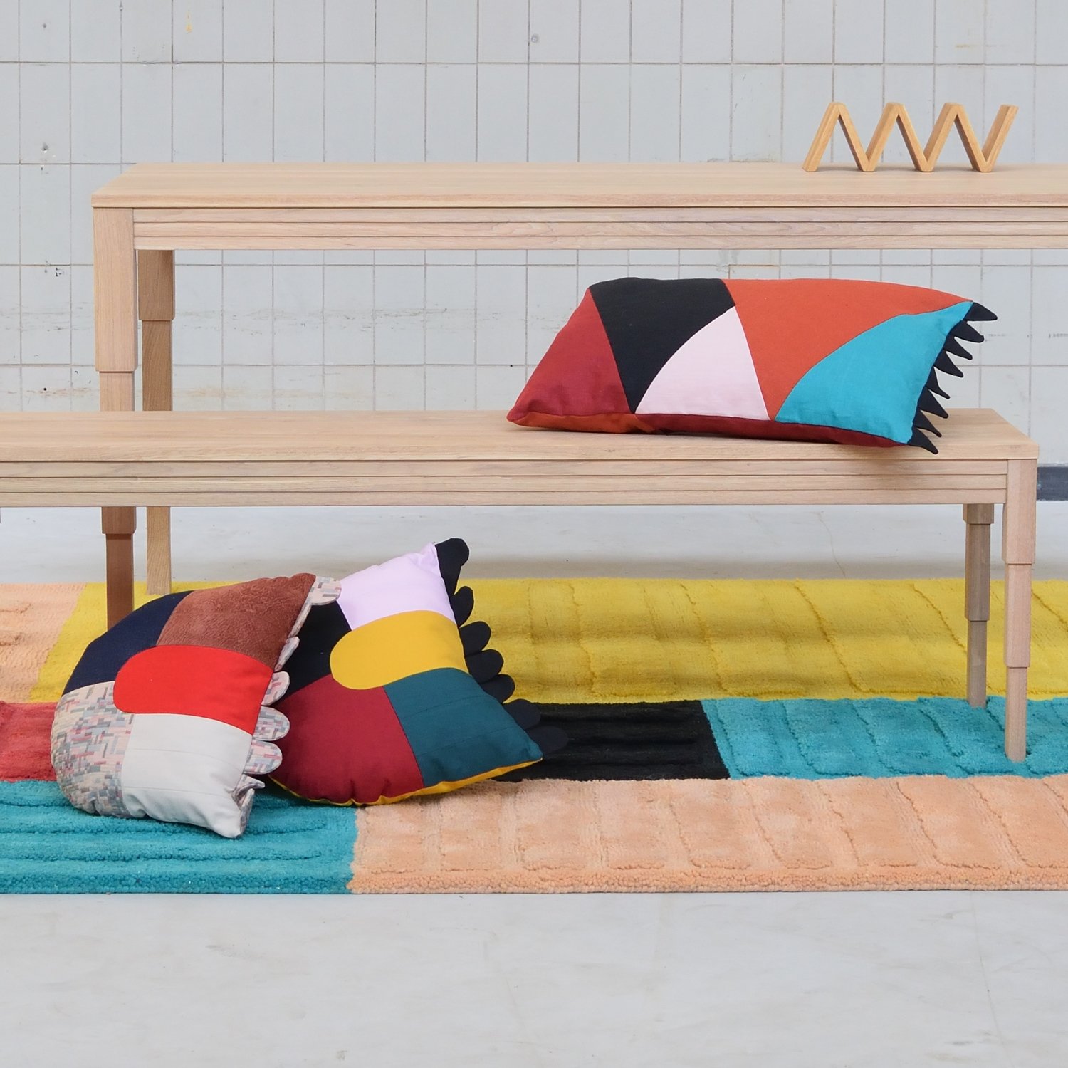 Rotterdamsche School Cushion by MCDW Rotterdamsche School Cushion by MCDW
