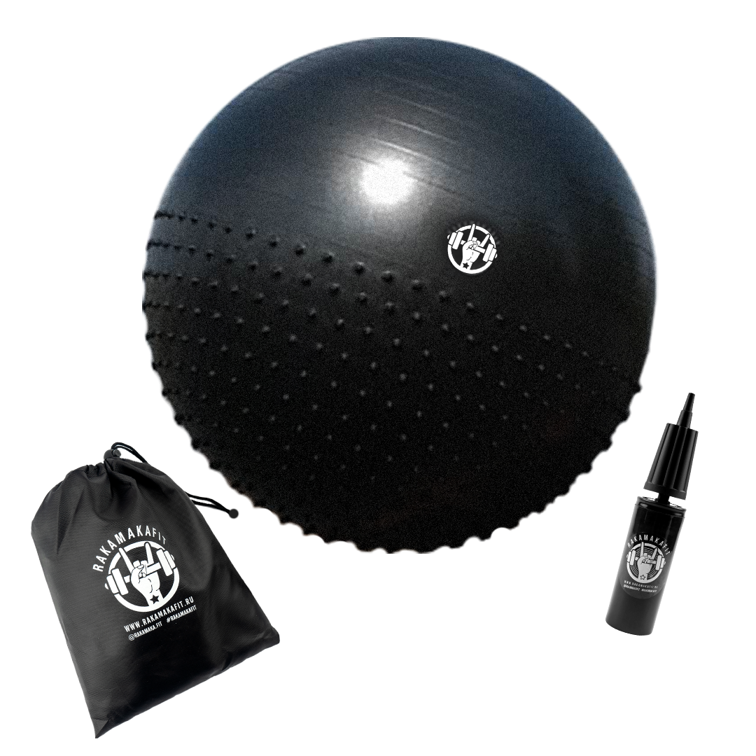 Anti Burst Gym Ball Black 75 Bench