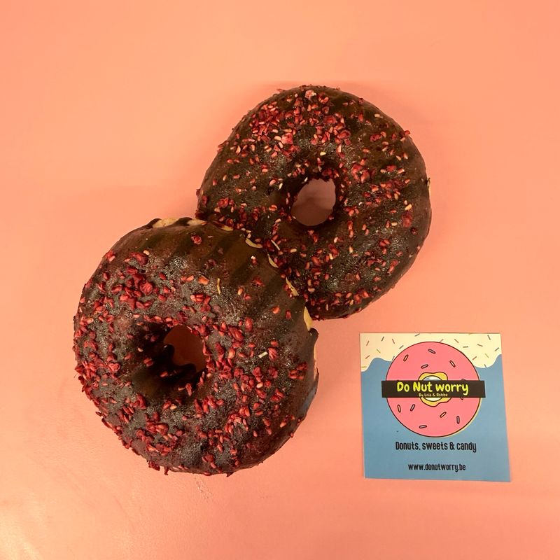 Donut 'Raspberry' gevuld
