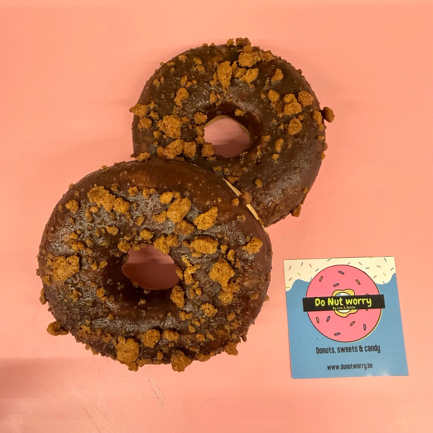 Donut 'Speculoos bite' gevuld