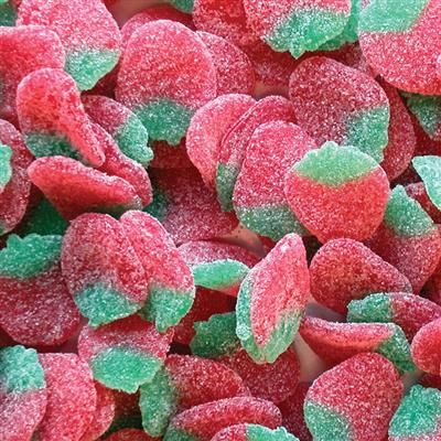 Gesuikerde aardbeien