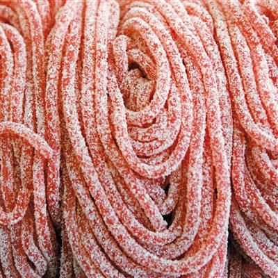 Zure aardbeien veters