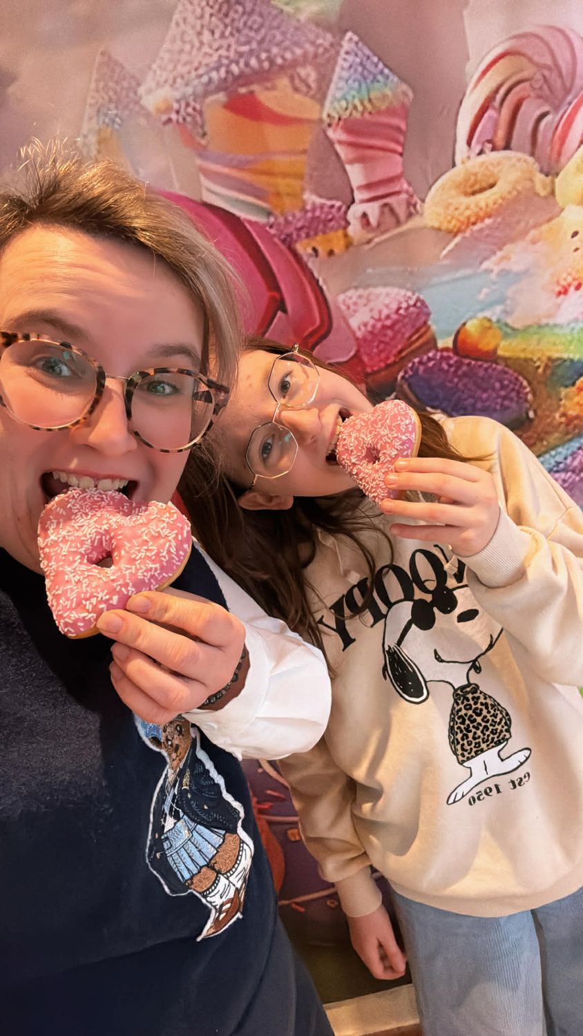 Donut hart 'Valentijn'