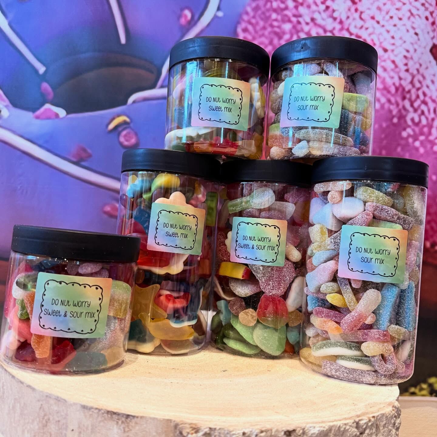 Snoeppot kan met eigen tekst