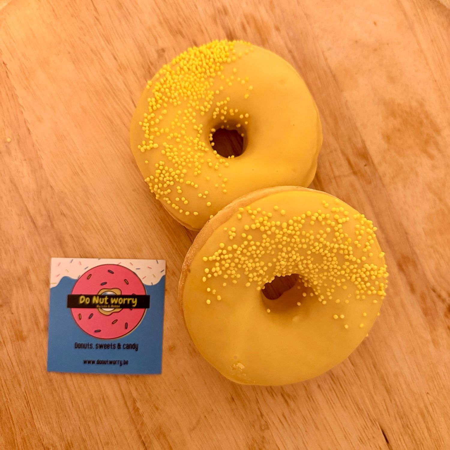 Donut 'Crème brûlée'