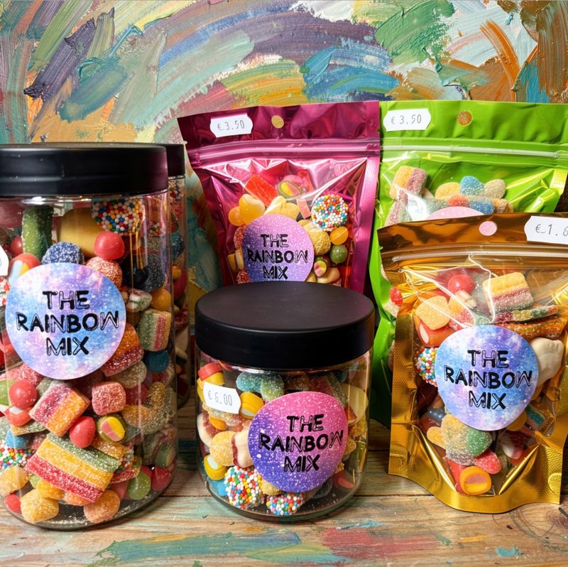 The rainbow mix