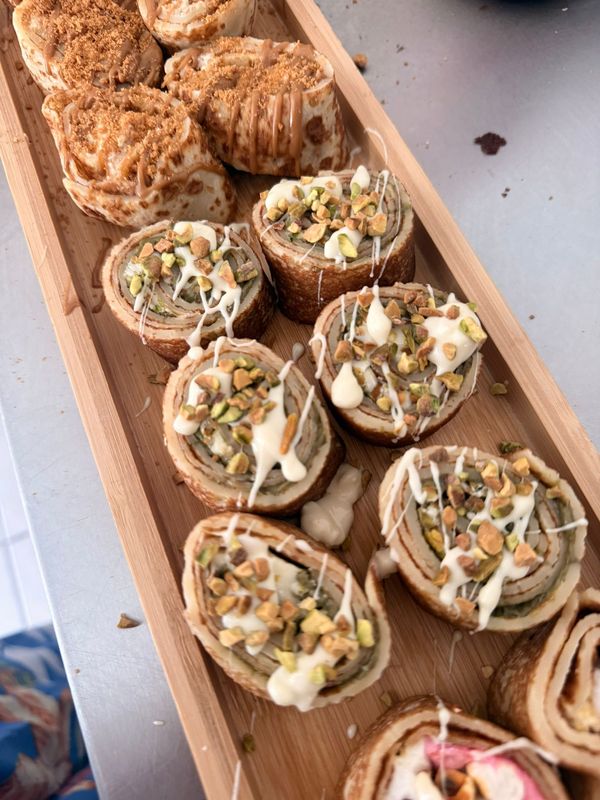 Pannenkoekensushi 'Pistachio'