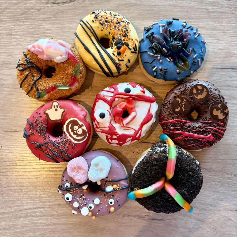 Halloween donuts
