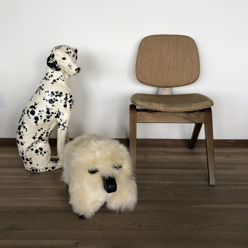 classic sheepPAL - champagne with black wood
