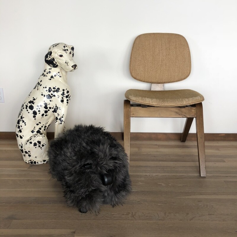 classic sheepPAL - pewter/black with black wood
