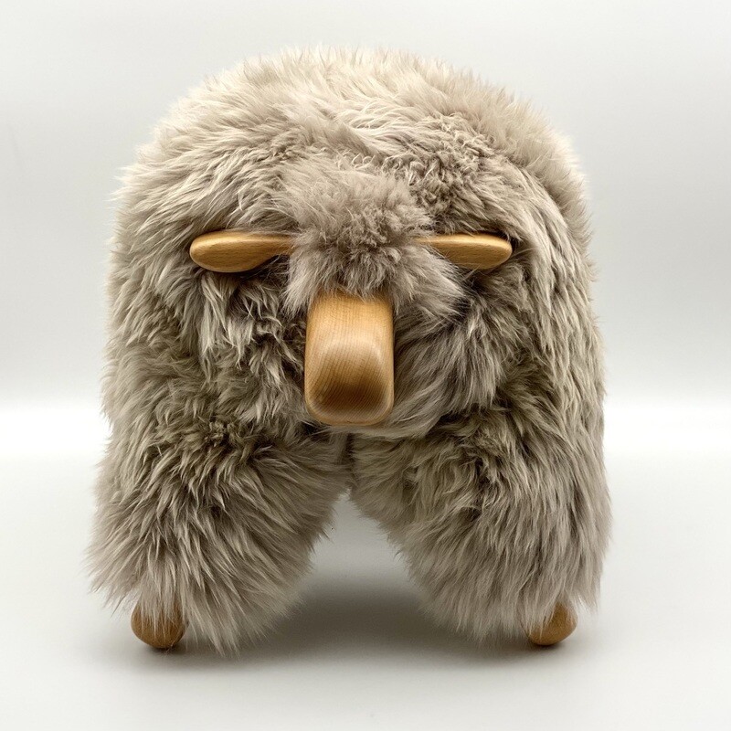 mighty sheepPAL - taupe with clear wood