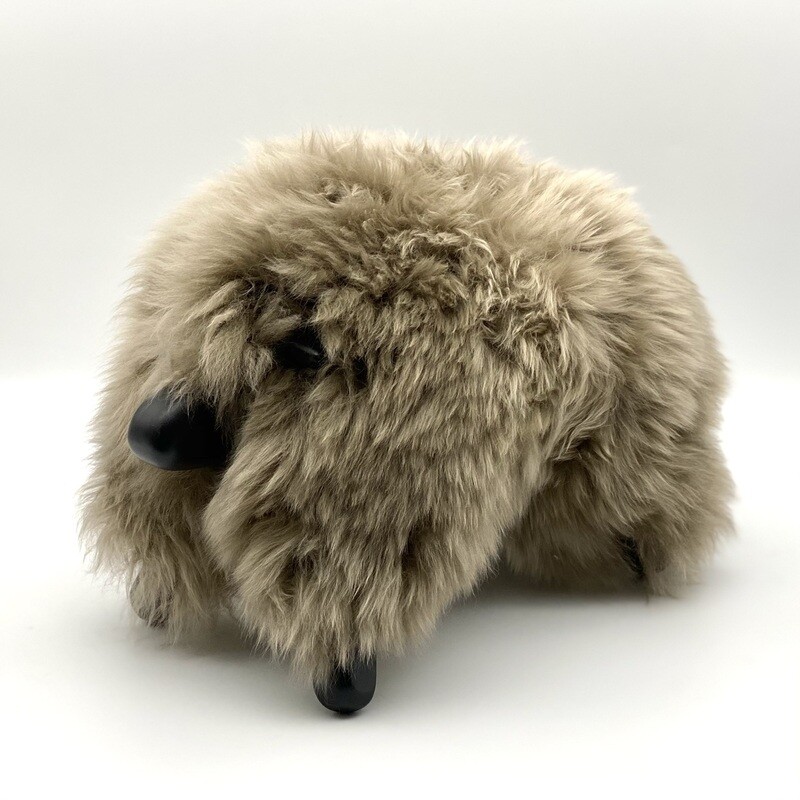 classic sheepPAL - taupe with black wood