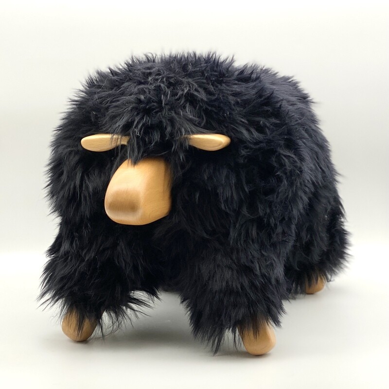 mighty sheepPAL - black with black wood