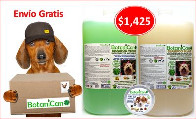 Kit Botánico Jumbo Para Casos Leves A Severos De La Piel Y Pelo,  Galón + Cera Hidratante Y Protectora!