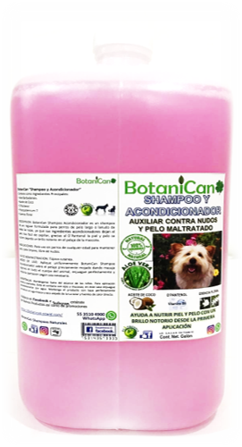 Shampoo Botánico con Acondicionador 2en1 - Cero Nudos -  Galón 3.75L!