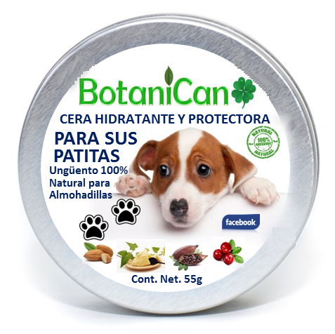 Cera Orgánica Hidratante y Protectora para Almohadillas