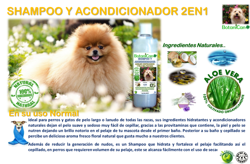 Shampoo Botánico con Acondicionador 2en1 - Cero Nudos - 1 Litro