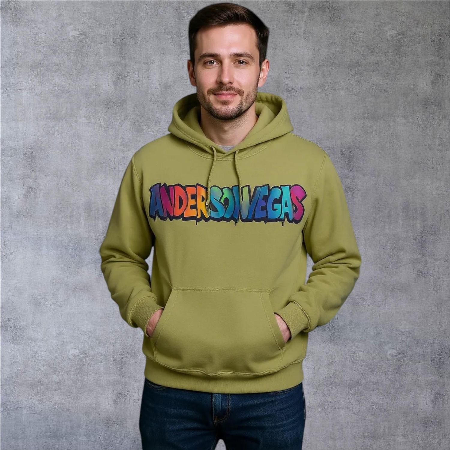 hoodie green light(ANDERSONVEGAS )