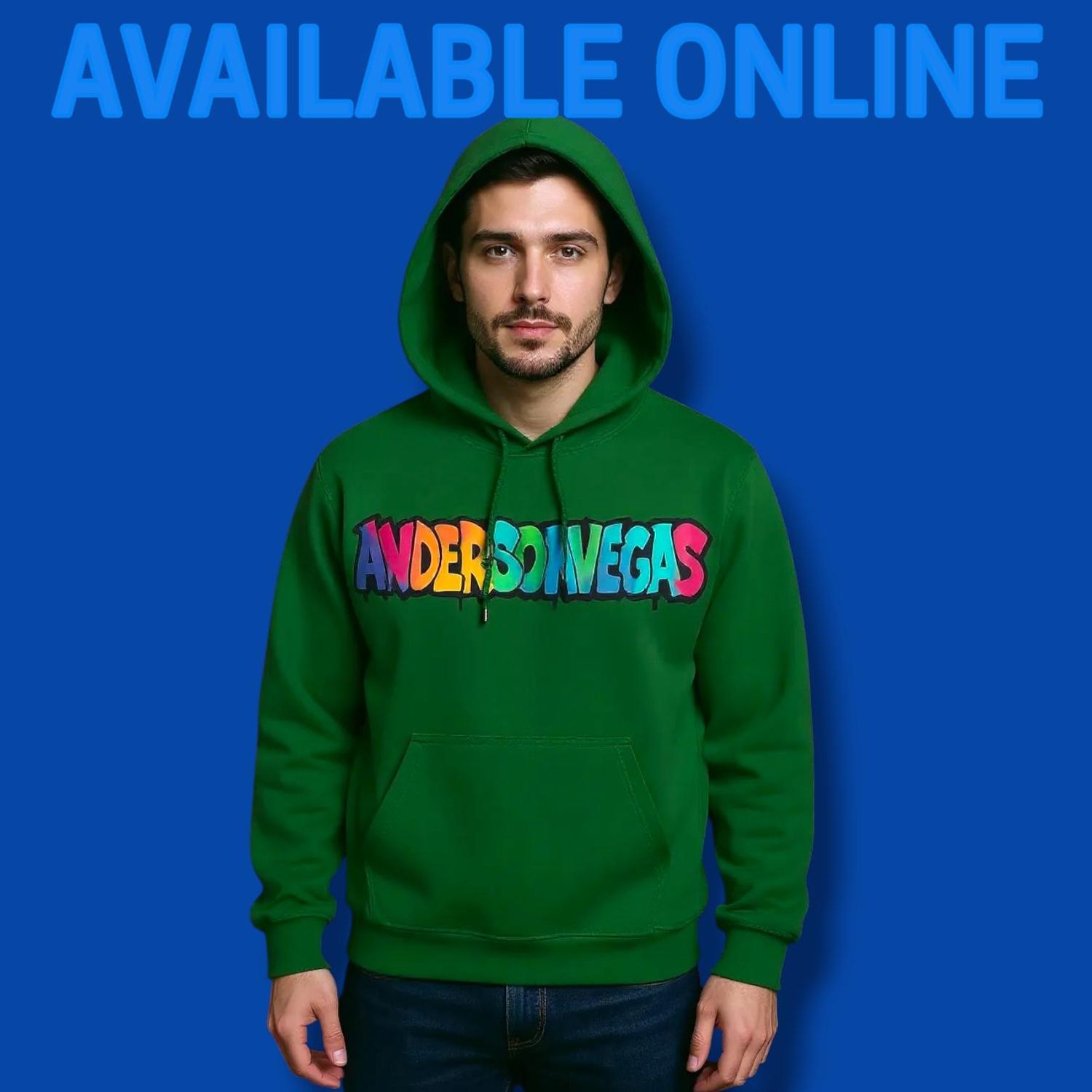 green hoodie (ANDERSONVEGAS)