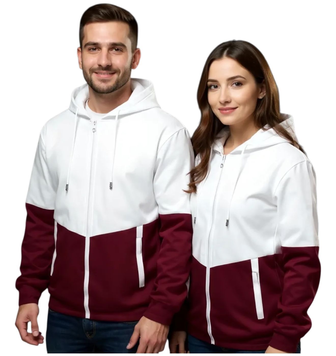 TWO-TONE UNISEX HOODIE TRACKSUIT (ANDERSONVEGAS)