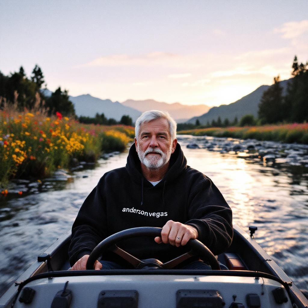 Anderson Vegas Classic BLACK Hoodie