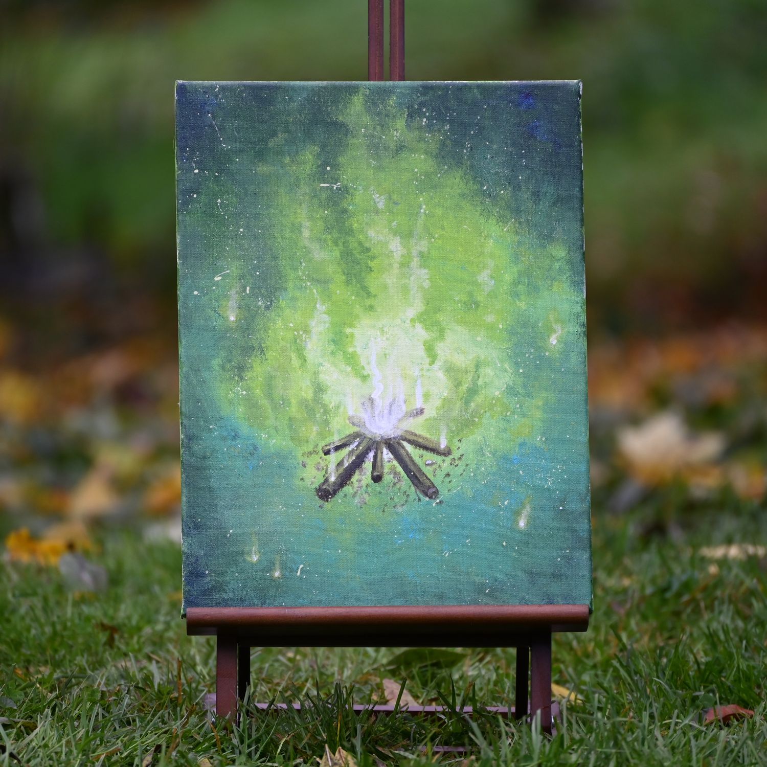 Grünes Feuer Seefeuer