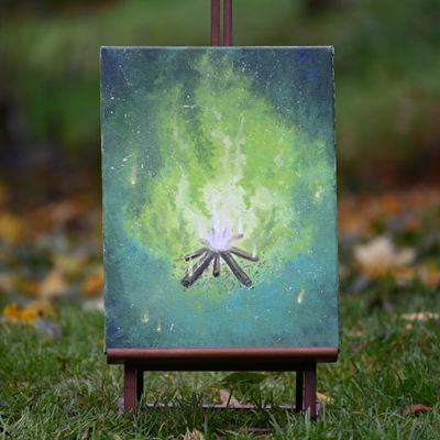 Grünes Feuer Seefeuer