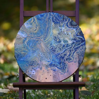 Fluidpainting Terra Aurea