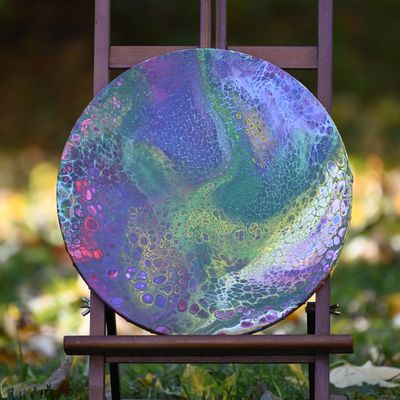 Fluidpainting Spectrum Bloom