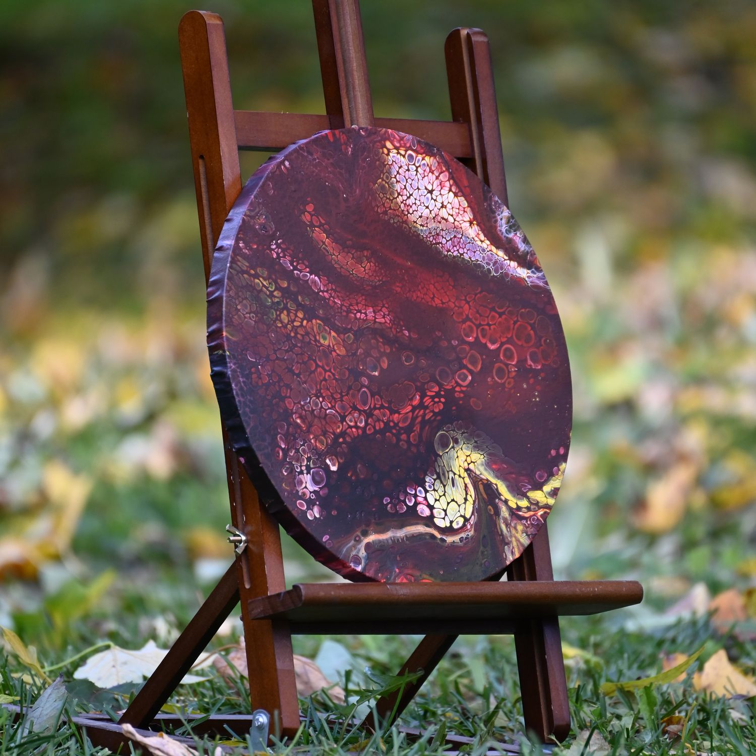 Fluidpainting Heart of the Ash Fluidpainting Heart of the Ash