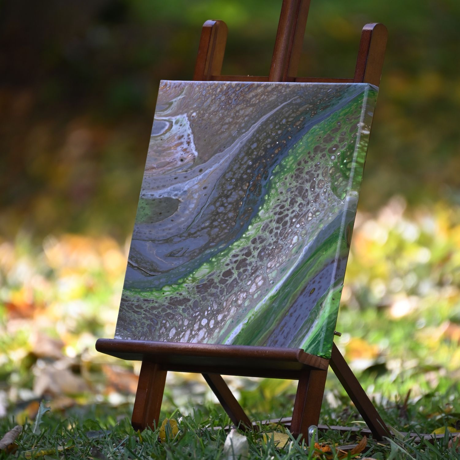 Fluidpainting Highland Veins