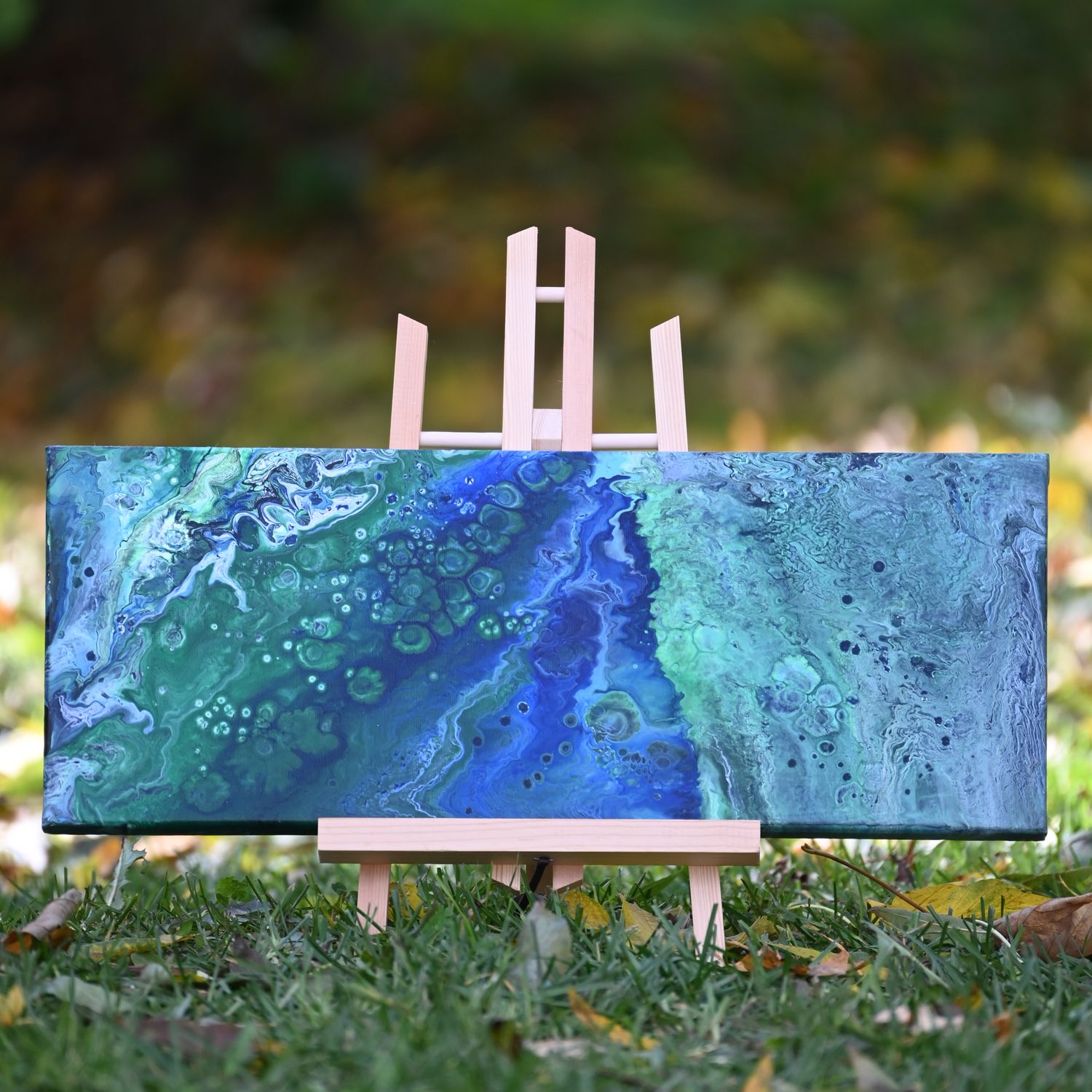 Fluidpainting Whispering Fairy Lake