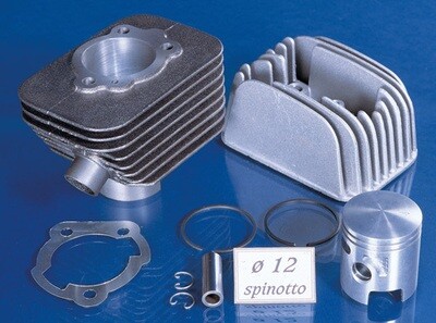 GRUPPO TERMICO POLINI 65cc IN GHISA per PIAGGIO CIAO spinotto 12