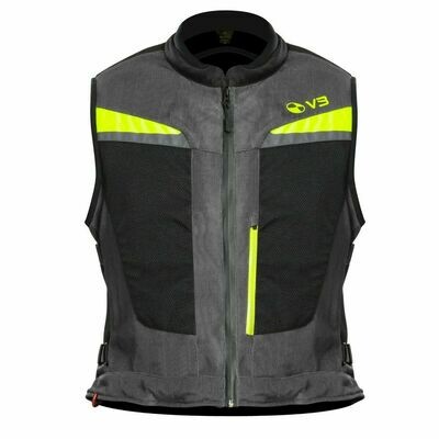 MOTO-AIRBAG MAB V3 COMPLETO - SILVER/FLUO