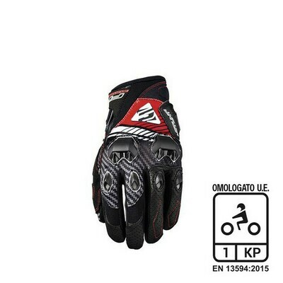 Guanti FIVE STUNT EVO Fiber Red Guanti FIVE STUNT EVO Fiber Red