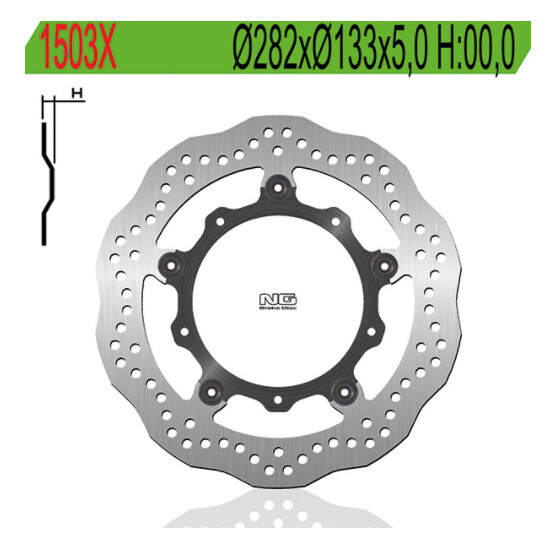 DISCO FRENO ANTERIORE per YAMAHA Tenere' 700