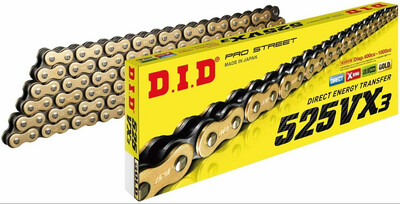 CATENA DID con X-RING ORO per YAMAHA Tenere' 700 CATENA DID con X-RING ORO per YAMAHA Tenere' 700