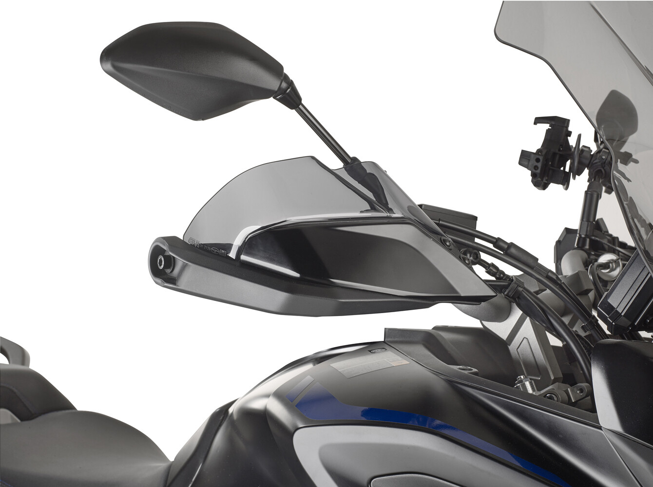 EH2139 - Estensione In Plexiglass Fumé Givi per Paramani Originali Yamaha Tracer 900 18-20, Tracer 900 GT 18-20