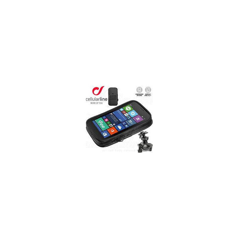 SMGPS47 - SUPPORTO CELLULARE UNIVERSALE PER MANUBRIO