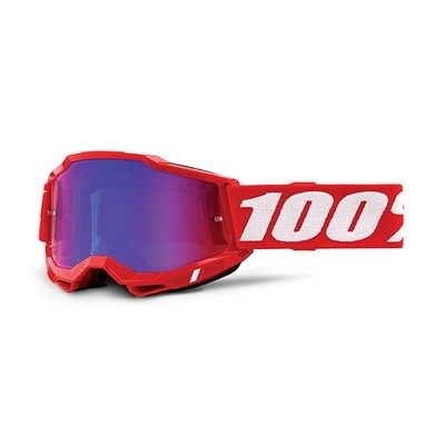 Mascherina CROSS 100% mod. Accuri 2 MIRROR RED Mascherina CROSS 100% mod. Accuri 2 MIRROR RED