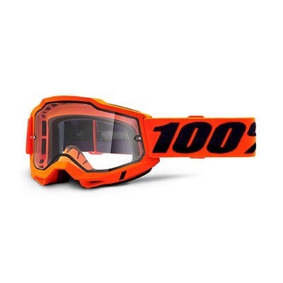 Mascherina CROSS 100% mod. Accuri 2 ENDURO ORANGE Mascherina CROSS 100% mod. Accuri 2 ENDURO ORANGE