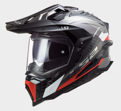 CASCO LS2 CROSS MX 701 EXPLORER C col. FRONTIER Red ECE 22.06