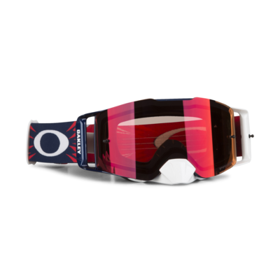 Mascherina CROSS OAKLEY FRONTLINE MX HIGH VOLTAGE RED NAVY 7087-18