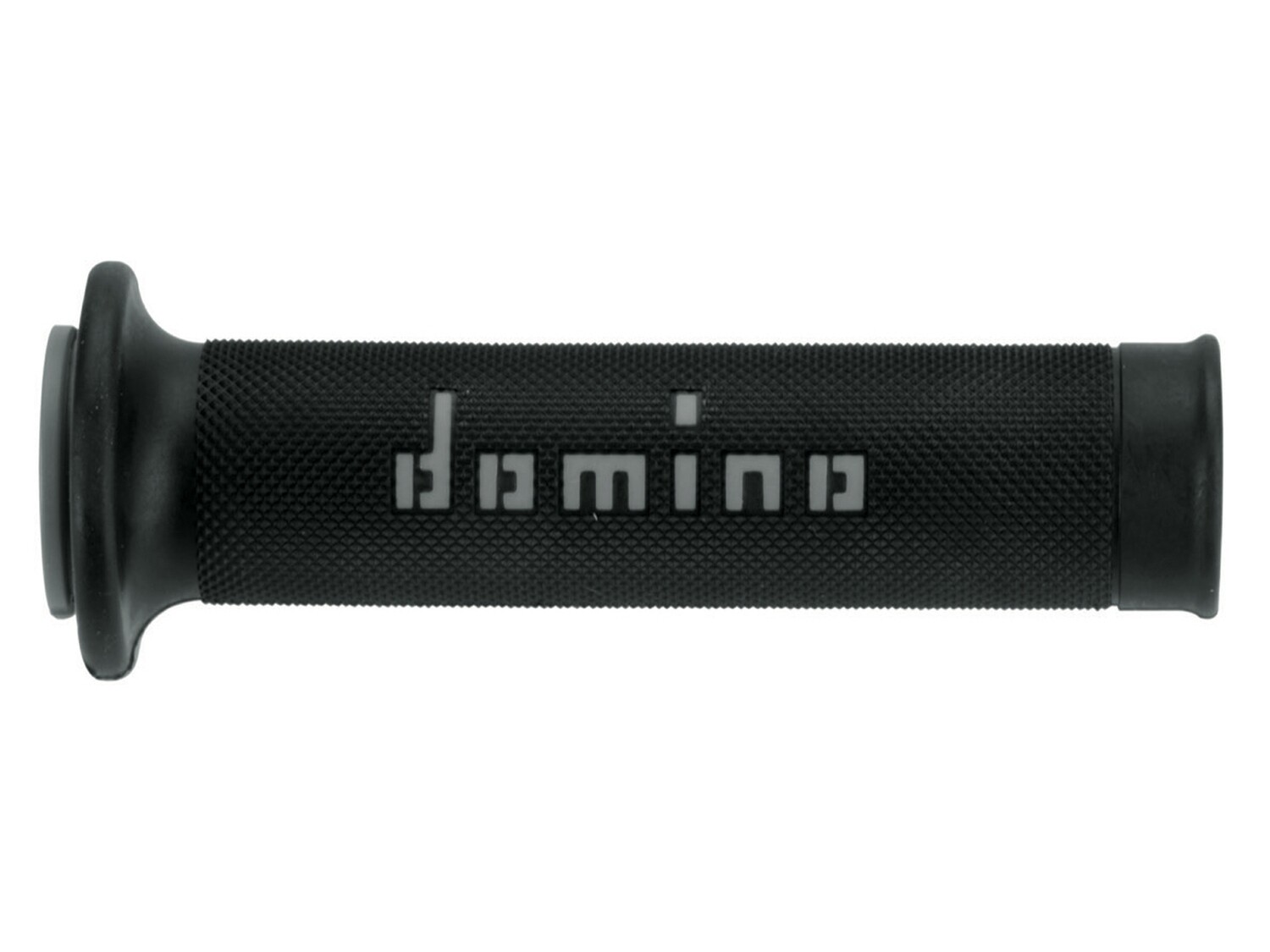COPPIA MANOPOLE STRADALI DOMINO SERIE A010 NERO/GRIGIO