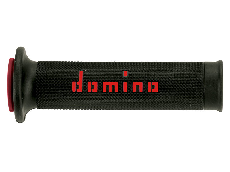 COPPIA MANOPOLE STRADALI DOMINO SERIE A010 NERO/ROSSO
