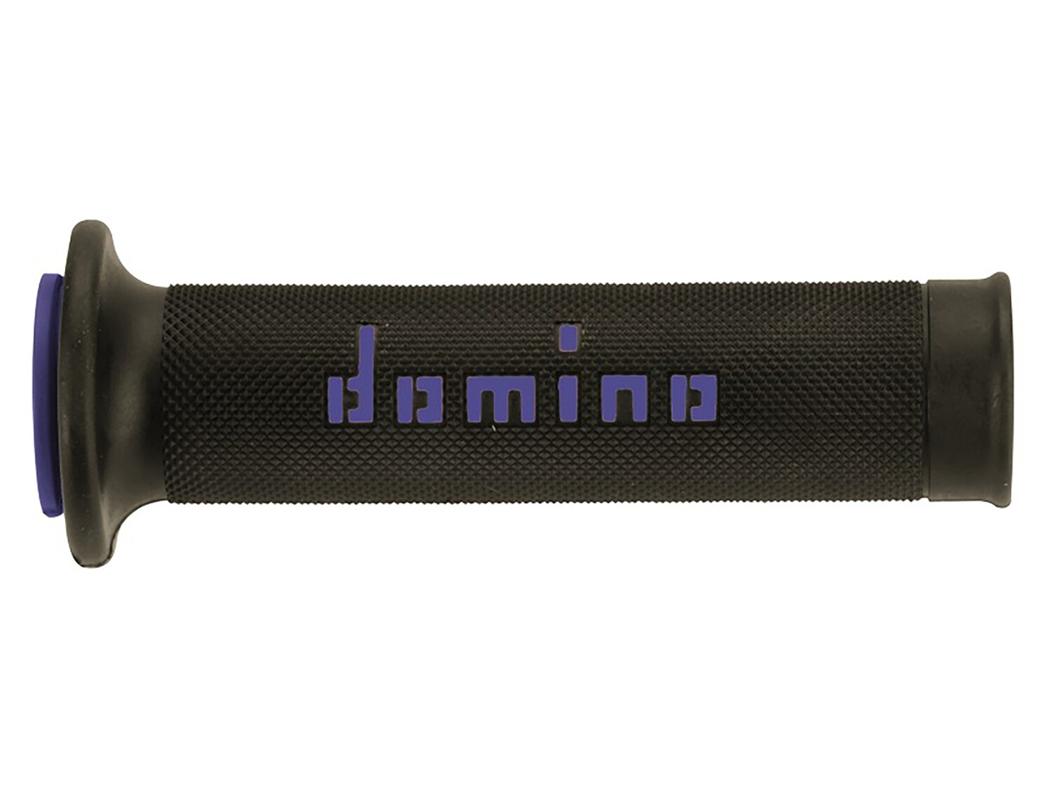 COPPIA MANOPOLE STRADALI DOMINO SERIE A010 NERO/BLU
